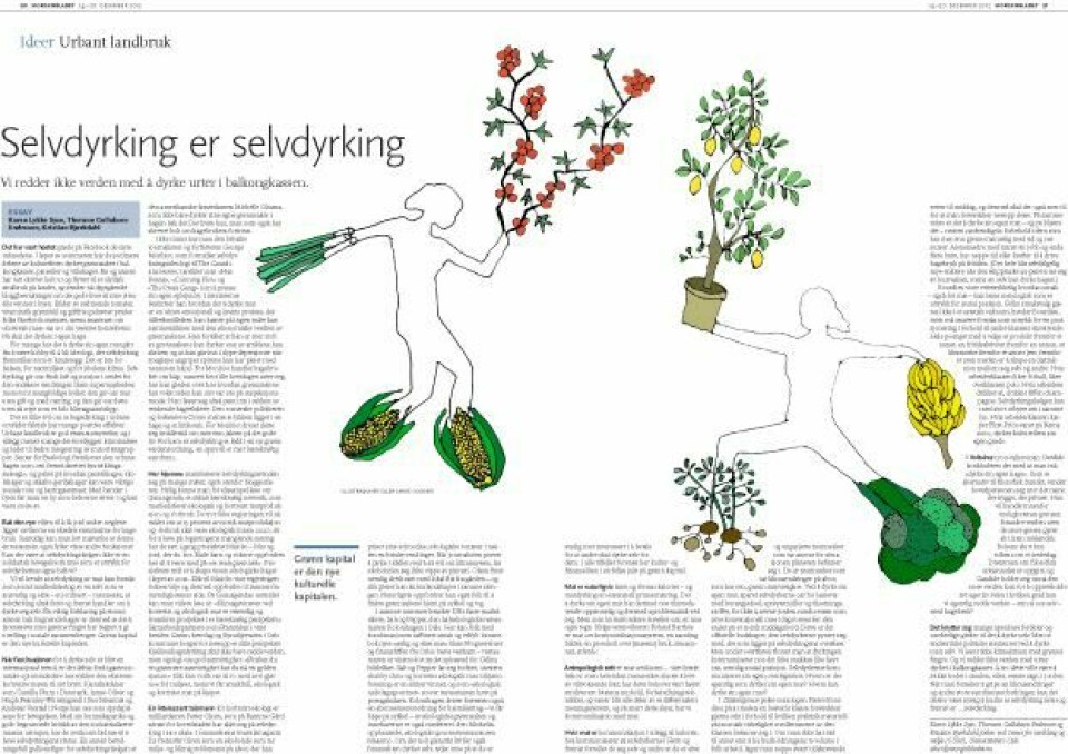 Grønn kapital er samfunnets gode