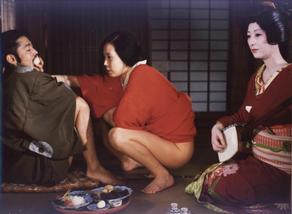 Seksuell eksperimentering: Den mest kjente ero guro filmen fra 70-tallet er trolig Sansenes rike (Nagisa Oshima, 1976)