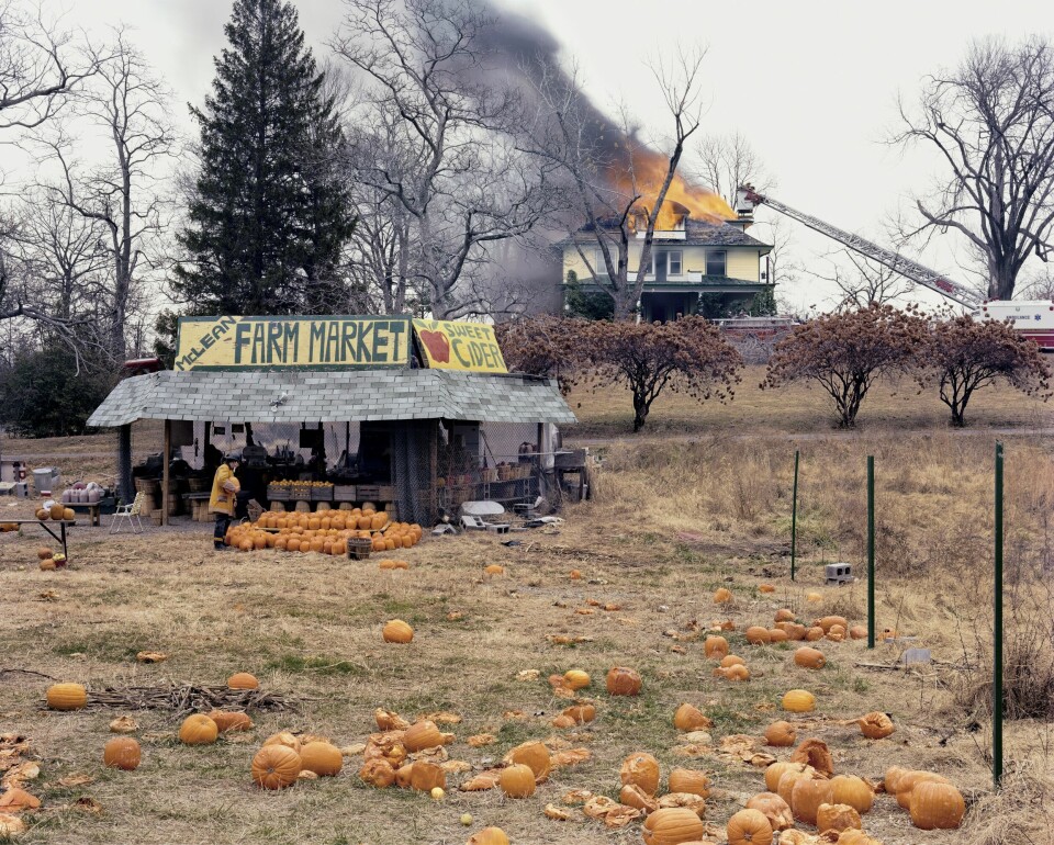 Mareritt: McLean, Virginia, December 1978. Foto: © Joel Sternfeld; Courtesy of the artist and Luhring Augustine, New York.