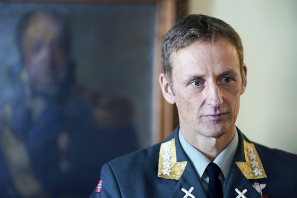 Omstridt: Eirik Kristoffersen er den mest omsnakkede, og polariserende, forsvarssjefen på veldig lenge. Forsvarsjef Eirik Johan Kristoffersen