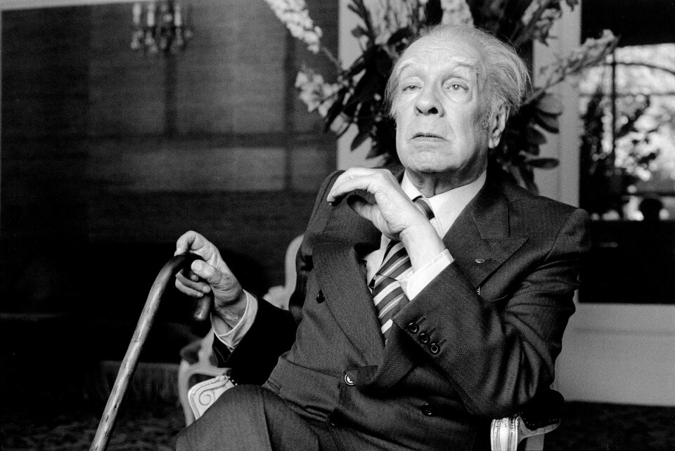 Jorge Luis Borges: Hadde et nært forhold til sagaøya. Foto: Ulf Andersen/Getty Images