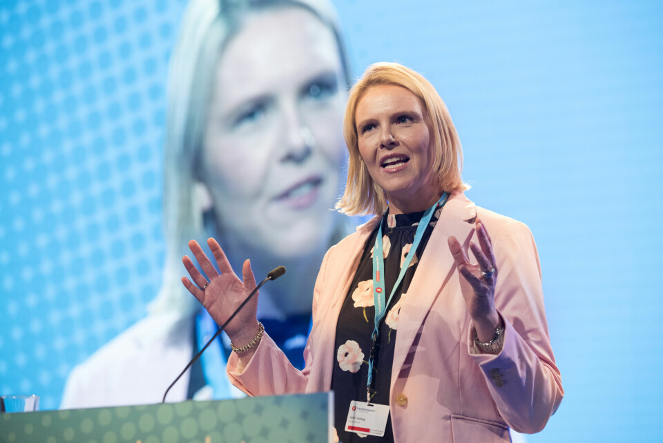 «Sentrale partikolleger sammenligner henne med Donald Trump – både i metodebruk og ikke minst i resultat», skriver Aslak Bonde. Foto: Terje Bendiksby / NTB scanpix