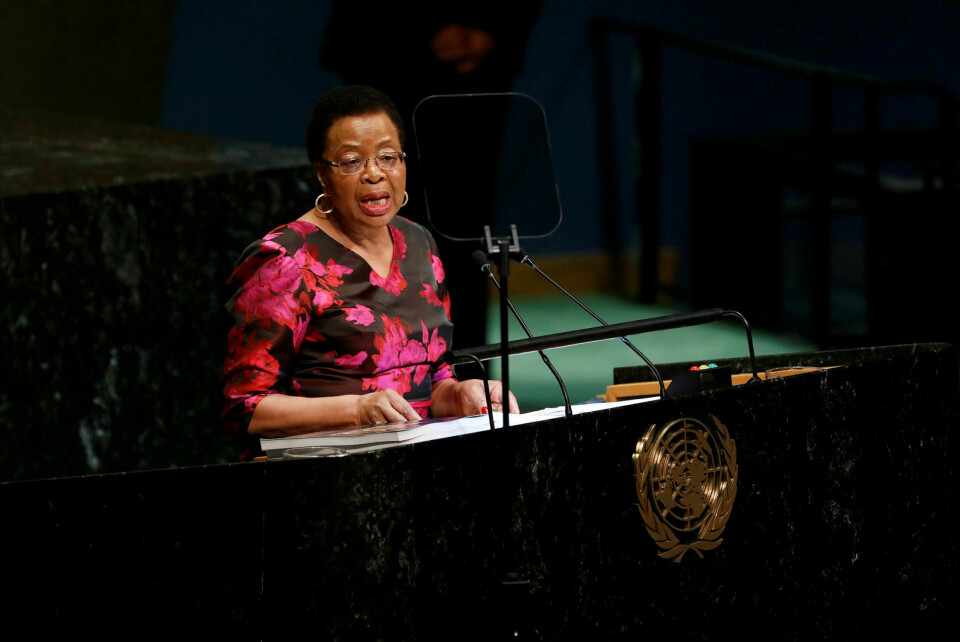 Krever handling: Graca Machel, den eneste kvinnen som har vært gift med to sittende presidenter, Mosambiks første president Samora Machel og Nelson Mandela, mente at FN godt kan demonteres. Foto: Xinhua/Sipa USA/NTB scanpix
