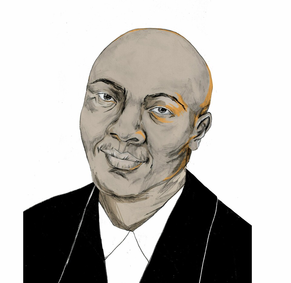 Dr. Joseph Davis, skolesjef i Ferguson.