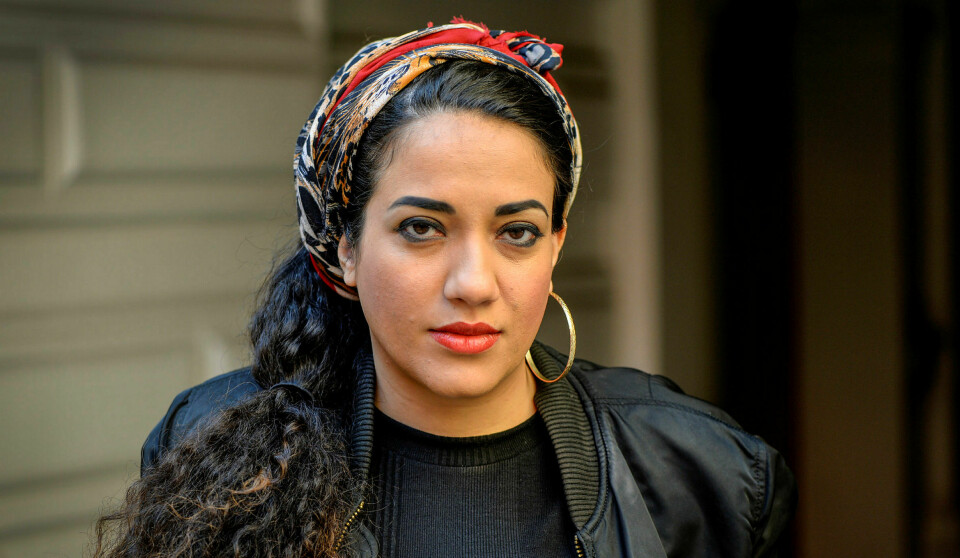 «Salongkommunist»: Forfatter Athena Farrokhzads maktposisjon i litteraturen og på den feministiske venstresiden kritiseres av den svenske forfatteren Lidija Praizovic. Foto: Anders Wiklund / TT / NTB scanpix