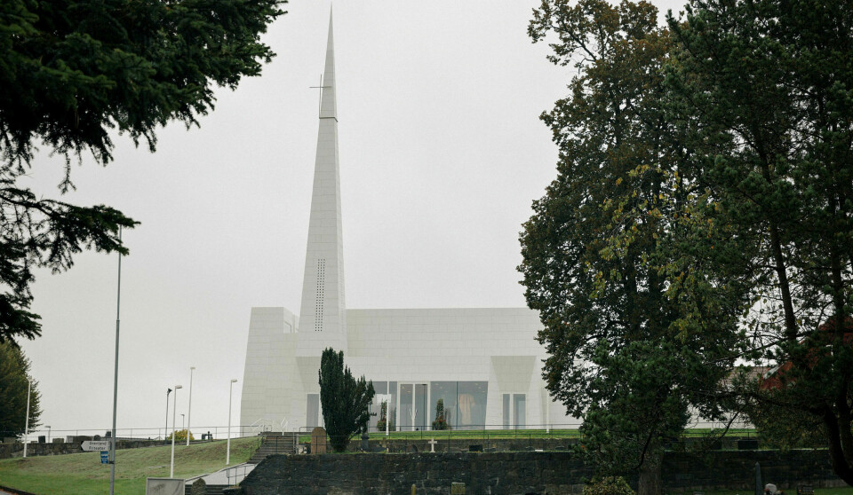 Midt i debatten: Nye Østre Porsgrunn kirke, tegnet av arkitekt Espen Surnevik. Foto: Camilla Alexandra Lie
