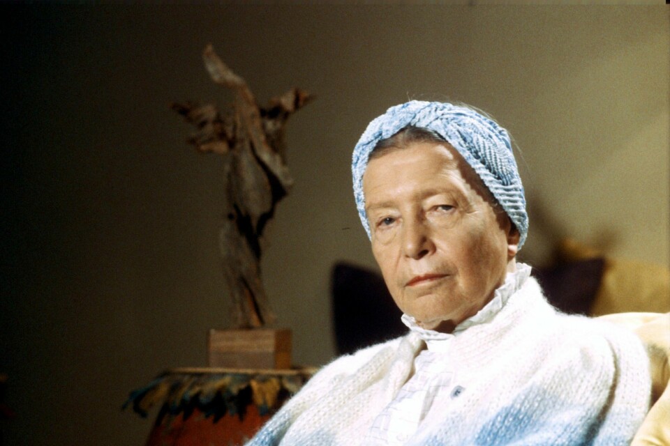 Resultatet av drakamp: Ifølge ryktene ble den franske filosofen Simone de Beauvoir del av pensumet til ex.phil-faget først etter knallharde forhandlinger. .