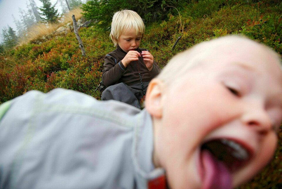 Hvor var det det butta? Forskeren Allan Schore er skeptisk til at barn under tre år plasseres i barnehage. Illustrasjonsfoto: Pål Hermansen / NN / Samfoto / NTB scanpix