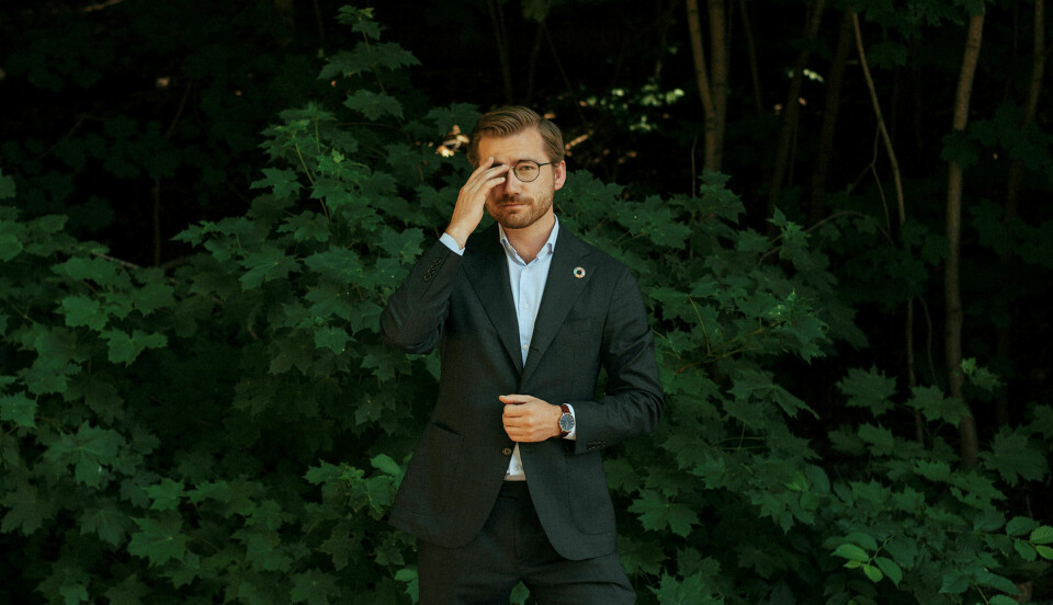 Optimist: Klima- og miljøminister Sveinung Rotevatn tror Norge skal klare å kutte CO2-utslippene sine med 50 prosent innen 2030, selv om vi bare har kuttet 2,3 prosent sammenlignet med utslippsnivået i 1990.