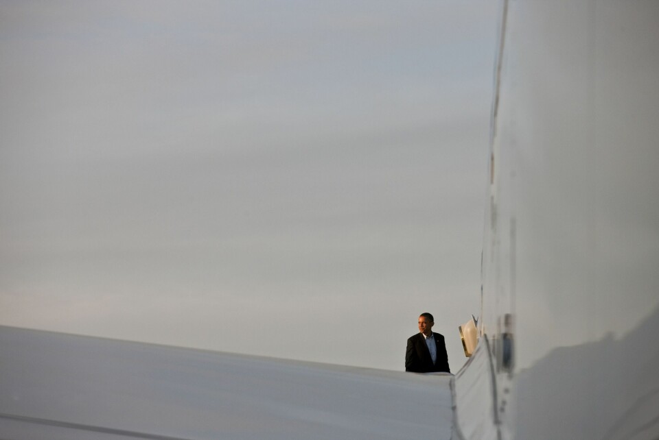 President Barack Obama går inn i solnedgangen i Ohio i 2010. Nå er han på vei inn i historiebøkene. Foto: Lawrence Jackson/ Det Hvite Hus