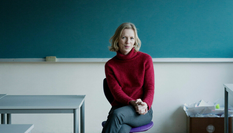 Et lag av fagkunnskap: – Når man kommer inn i en slik jobb uten skolekompetanse, er det viktig å ha kompetanse rundt seg. Så jeg har bygget et veldig godt team, forsikrer Oslos utdanningsdirektør Marte Gerhardsen, her på Nordberg skole.
