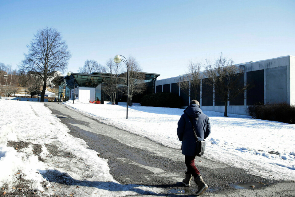 Munchmuseet på Tøyen i Oslo er en lukket bygning som gir minimalt tilbake til omgivelsene. Dette vil ikke nødvendigvis endres med et teater, som også er utpreget innadvendt. Foto: Håkon Mosvold Larsen / NTB scanpix