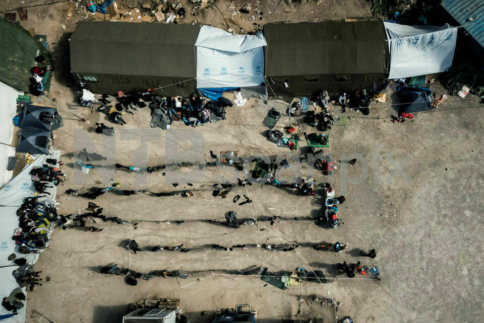 Bygg landet: Det er moralsk riktig at migranten blir i eget land og bygger det, at stater primært han ansvar for egne borgere, skriver Janne Matlary. Her fra den greske øya Lesbos i 2015.