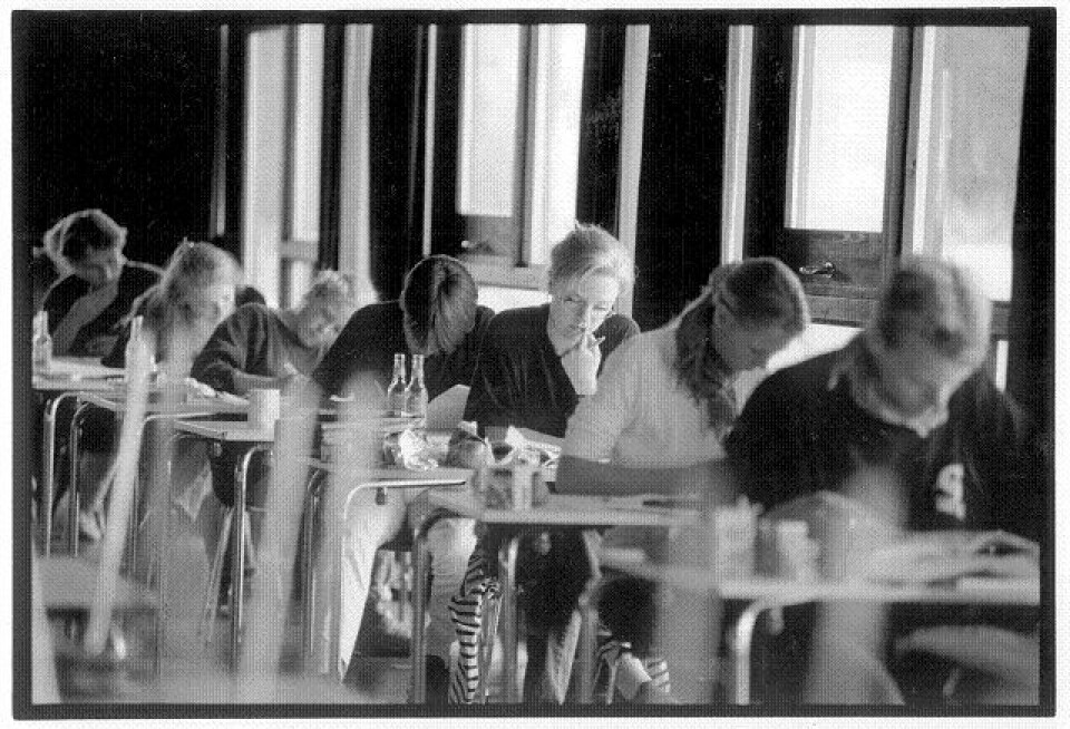 Felleseksamen: Før tok alle nye studenter samme eksamen som inngang til universitetsstudier. Nå varierer opplegget mellom læresteder og fakulteter. arkivFoto: carsten lundager