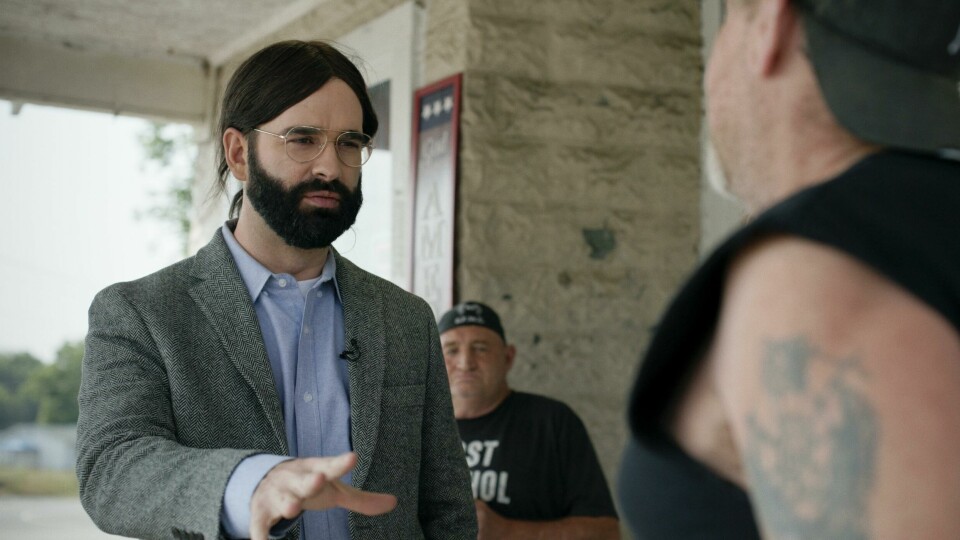 Undercover som «den liberale eliten»: Podkastvert og Maga-håndlanger Matt Walsh’ nye dokumentarfilm emulerer «Borat» med konservativt fortegn. .