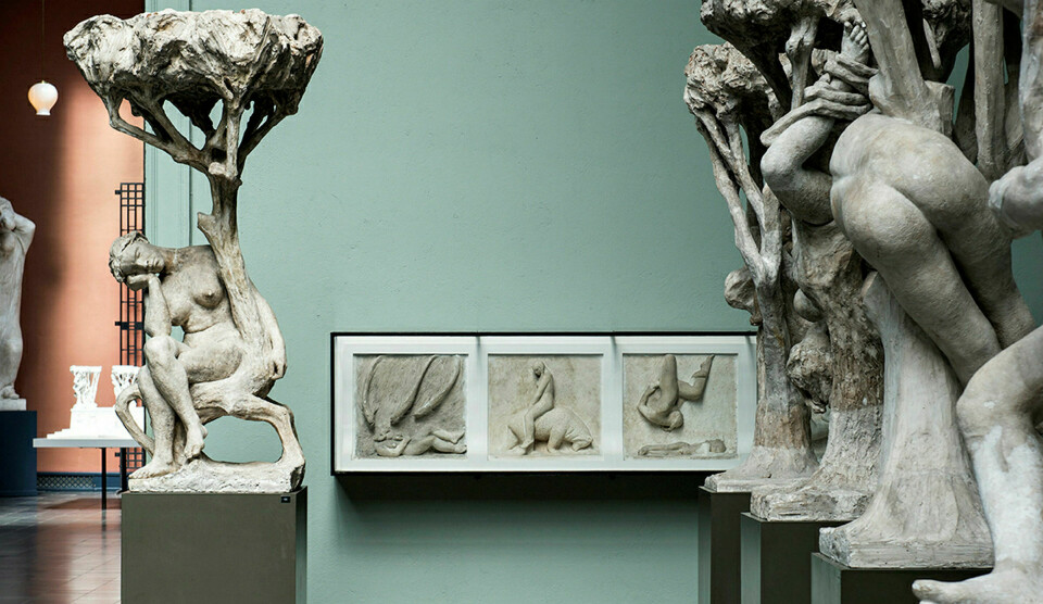 De rene, fargesterke rommene i Vigeland-museet synger bakom årets fargepalett, skriver Ragnhild Brochmann. Bildet er fra Fontenesalen. Foto: Ivar Kvaal / Vigeland-museet