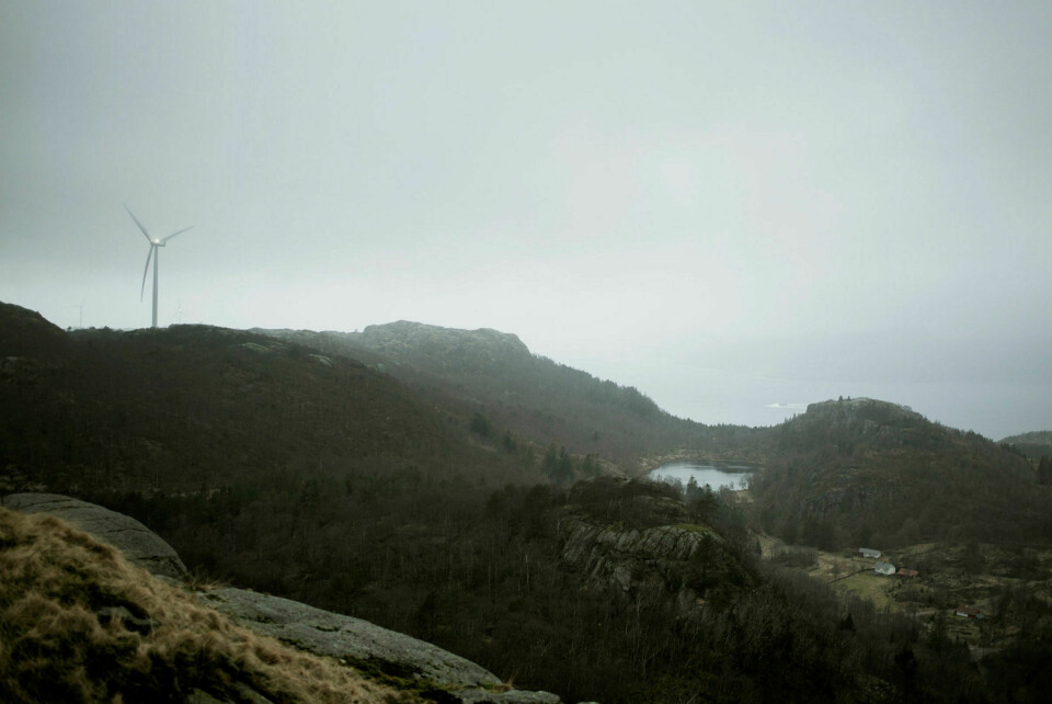 Vindkraft på Lista, Agder. Arkivfoto: Hanne Marie Lenth Solbø