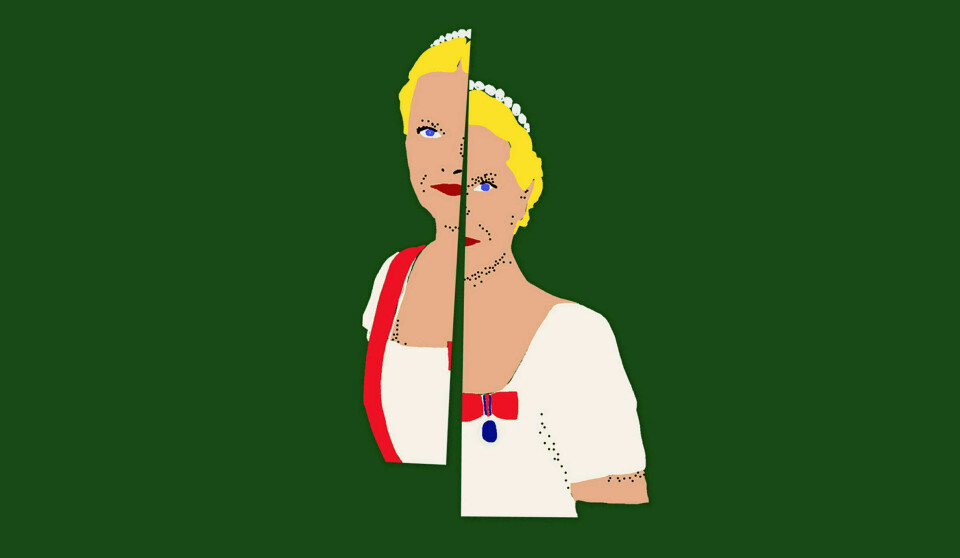 Hvorfor deler kronprinsessen ordene?