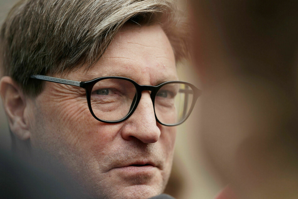 Norge for verden: For noen uker siden forlot Christian Tybring-Gjedde (Frp) salen etter en replikkutveksling med utenriksminister Ine Marie Søreide, blant annet om at Norge tar imot 3000 kvoteflyktninger. Det er grunn til å tro at Tybring-Gjedde så Søreides fakta om norsk flyktningpolitikk som en slags godhetsposering, skriver Torbjørn Røe Isaksen. Foto: Heiko Junge / NTB scanpix
