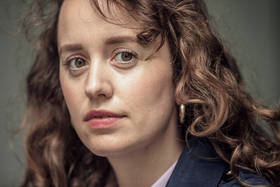 Ferskt tilskudd: Forfatteren Olga Ravn er én av de fire nye medlemmene i Det Danske Akademi. Informations litteraturredaktør Peter Nielsen mener Akademiet har «gitt seg selv veldig gode forutsetninger for en ny start». Foto: Maria Albrechtsen Mortensen / Ritzau Scanpix / NTB