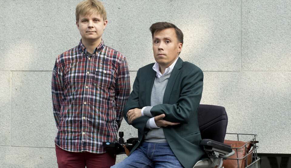 Uenige om dødshjelp: Ole Martin Moen (til venstre) og Jan Grue.