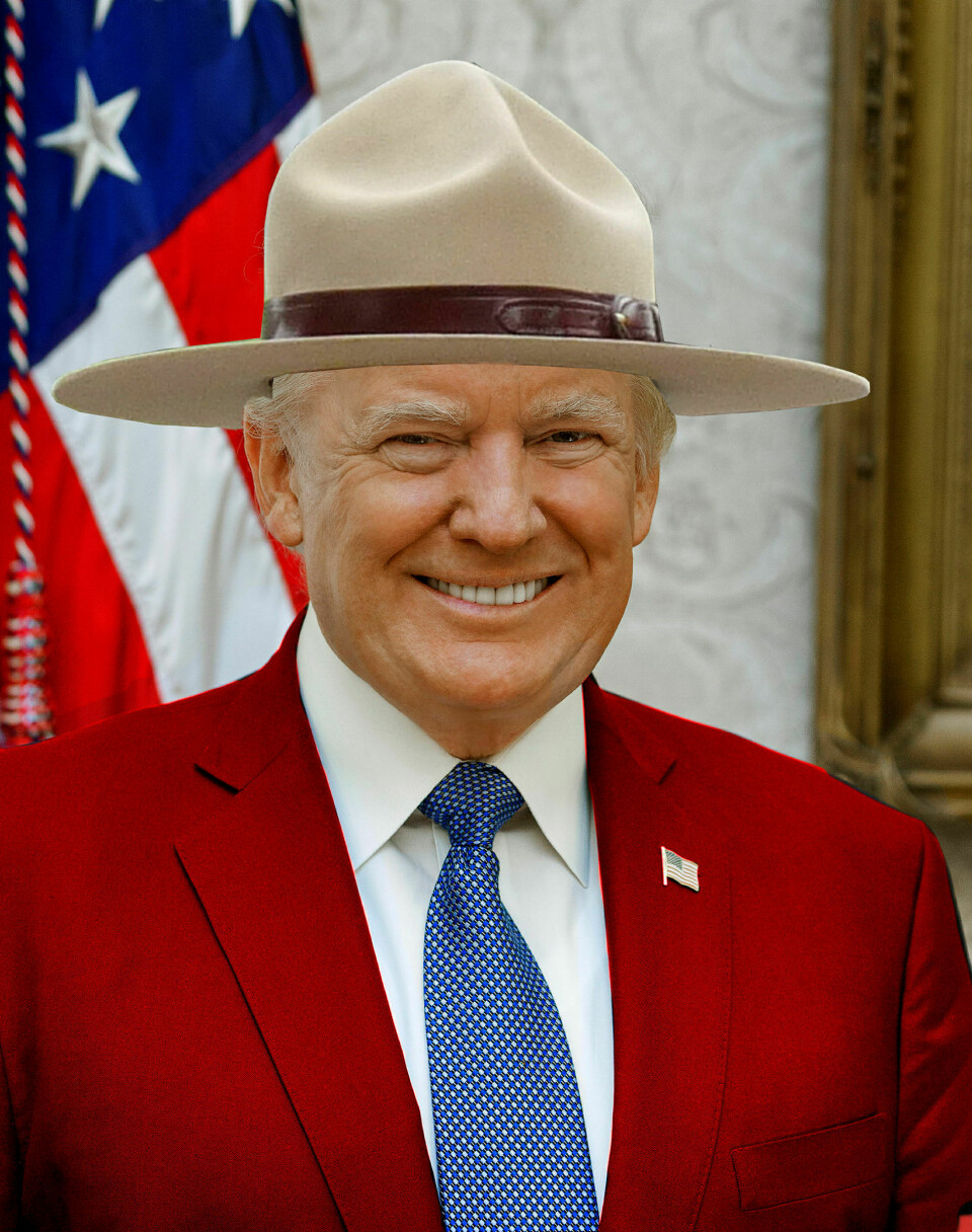 Official portrait of President Donald J. Trump, Friday, October 6, 2017. (Official White House photo by Shealah Craighead) . Kanadisk Trump. Morgenbladet