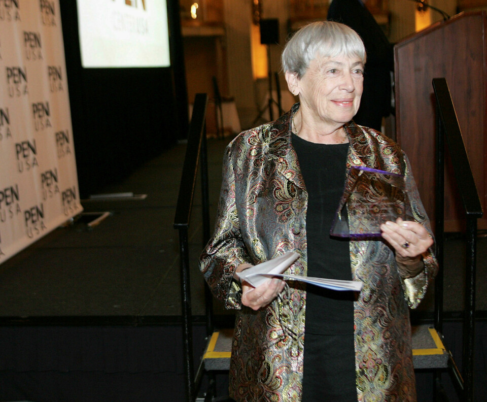 Litterær pioner: Science fiction-forfatteren Ursula K. Le Guin gikk bort 22. januar. Foto: Michael Buckner/Getty Images