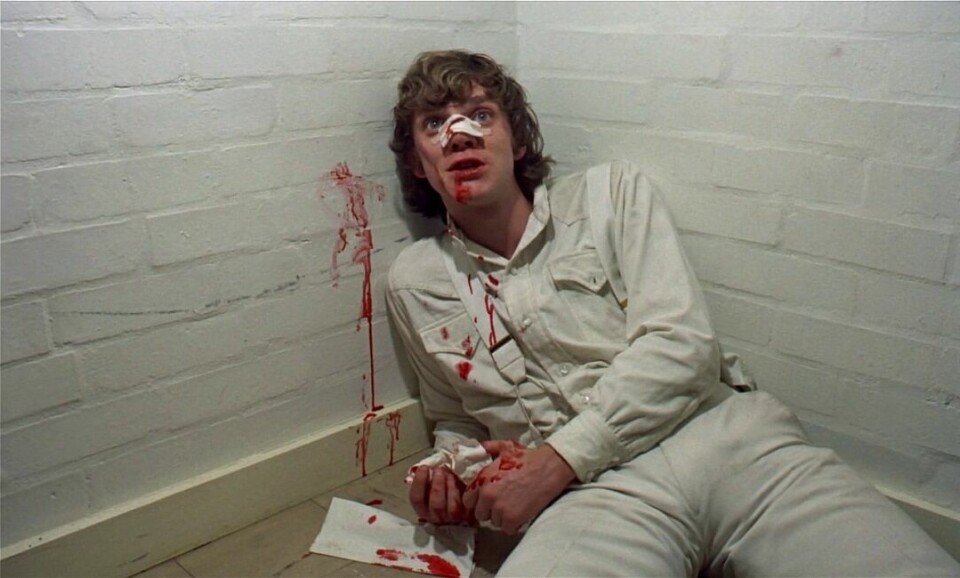 Malcolm McDowell i «A Clockwork Oranges». Alle foto: John Alcott/Warner Bros