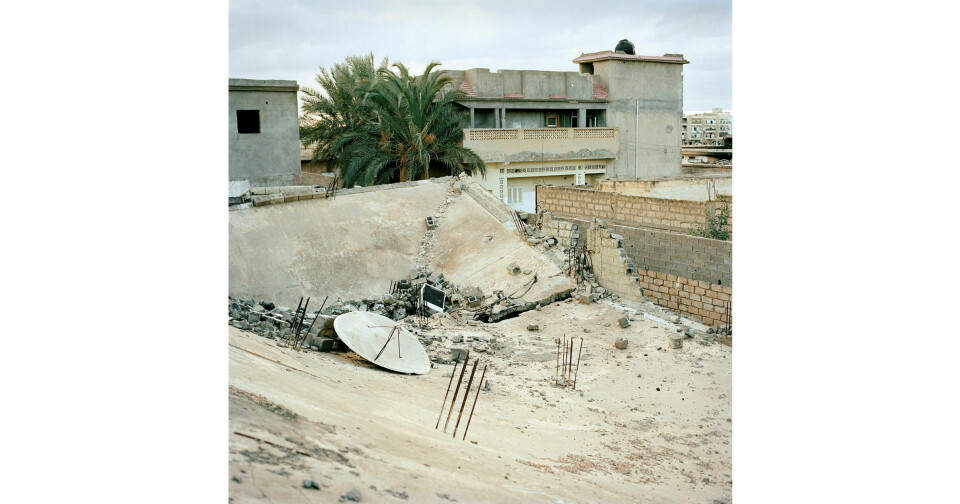 Etter regimeskiftet: Den Nato-ledede militæroperasjonen i Libya bidro til diktatoren Muammar al-Gaddafis fall og død i oktober 2011. Deretter kom kaos. Her er havnebyen Misrata i 2012. Foto: Mads Nissen / Berlingske / NTB Scanpix