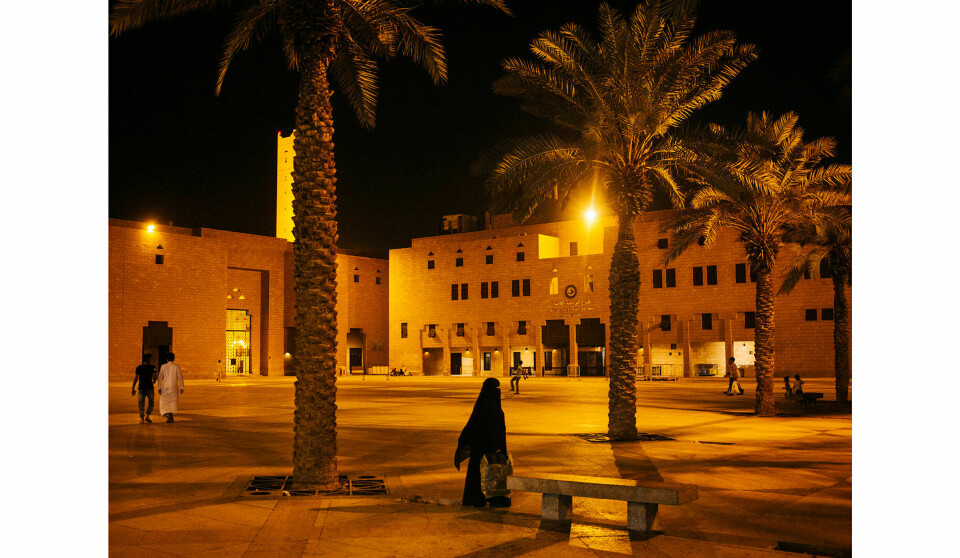 Offentlige henrettelser: Kveld på Deera-plassen i Saudi-Arabias hovedstad Riyadh, hvor det inntil nylig, gjennom flere år, ble utført offentlige henrettelser av dømte fanger. Arkivfoto: Christian Belgaux