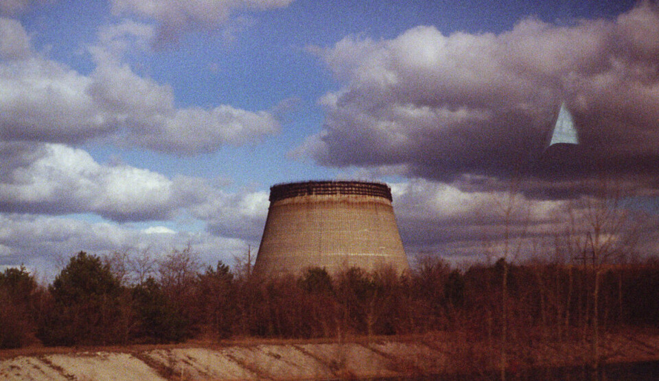 En påbegynt atomreaktor rett ved reaktor nummer 4, inne i den avstengte sonen rundt Tsjernobyl. Foto: Christian Belgaux.