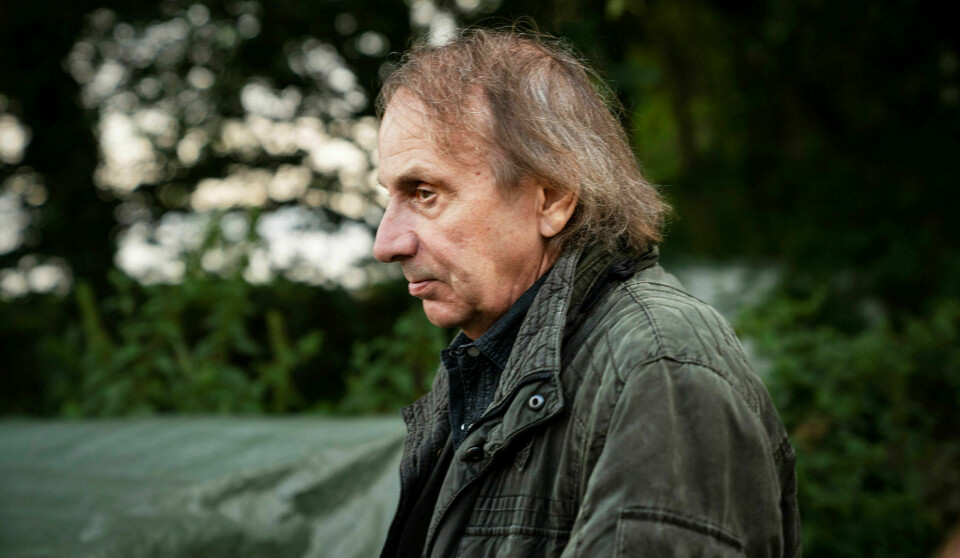 Filmaktuell: Forfatter Michel Houellebecq, her under festivalen Louisiana Literature i august 2019. Foto: Lærke Posselt.