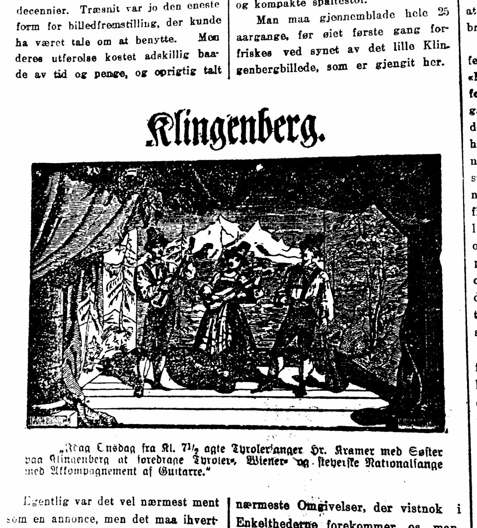 Redaktør Friele sørget for at Morgenbladet hver søndag indeholdt en lidt pikant artikel.