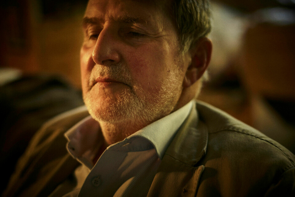 Jon Michelet argumenterte for at norske sjøfolk har lest mer og vært bedre oppdatert enn mange tror. Under sin egen tid til sjøs lånte han bøkene til Joseph Conrad på skipsbiblioteket. Foto: Eivind H. Natvig / Institute