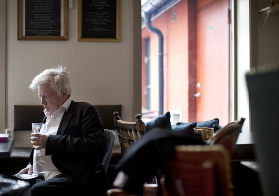 Personlig: I prosadiktsamlingen Natta de mina (1997) skrev Stig Lasson utleverende om sitt eget liv. Boken har vært inspirasjon for flere av de selvbiografiske eksperimentene i nyere skandinavisk litteratur. Foto: Ellen Lande Gossner