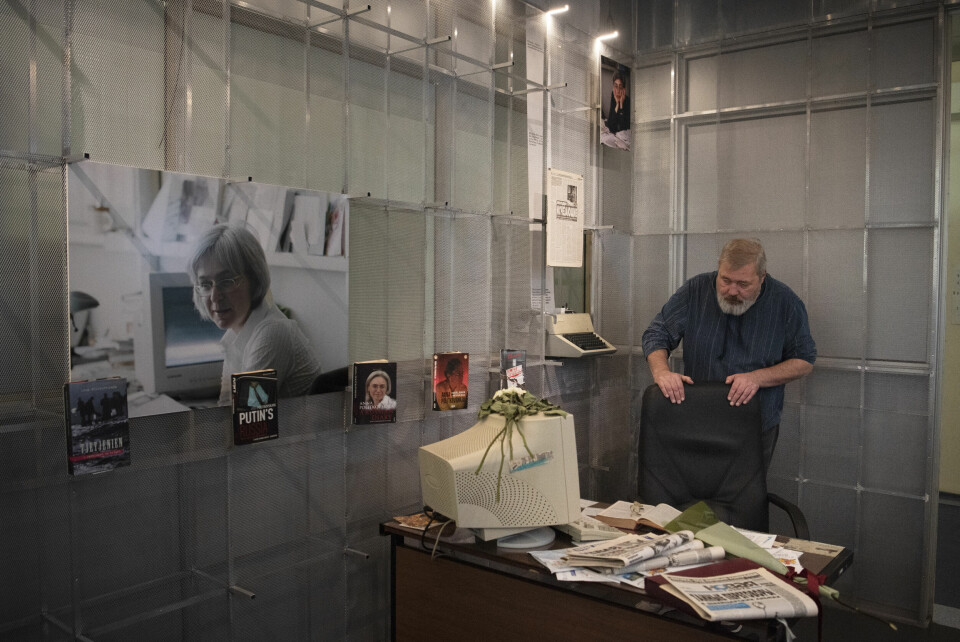 Tilhører gammel generasjon: Novaja Gazeta-redaktør Dmitrij Muratov mottar Nobels fredspris om en uke for sitt journalistiske virke. Det passer Putin og Kreml helt utmerket, skriver artikkelforfatteren. Muratov