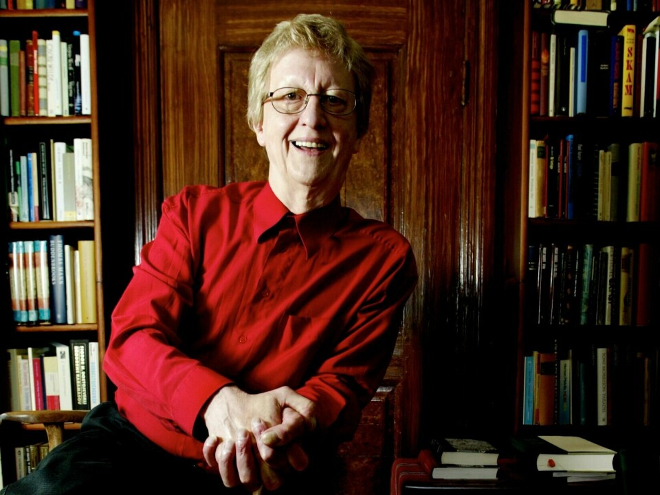 Hans Herbjørnsrud (1938-2023). Her hjemme på gården sin i Heddal, Telemark i 2006. -