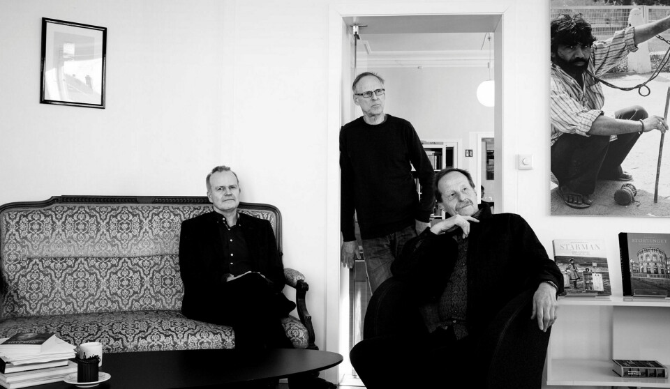 Angripes: Tore Rem, Espen Søbye og Kjartan Fløgstad trekker frem irrelevante forhold og erstatter analyse med synsing, skriver Cato Schiøtz. .