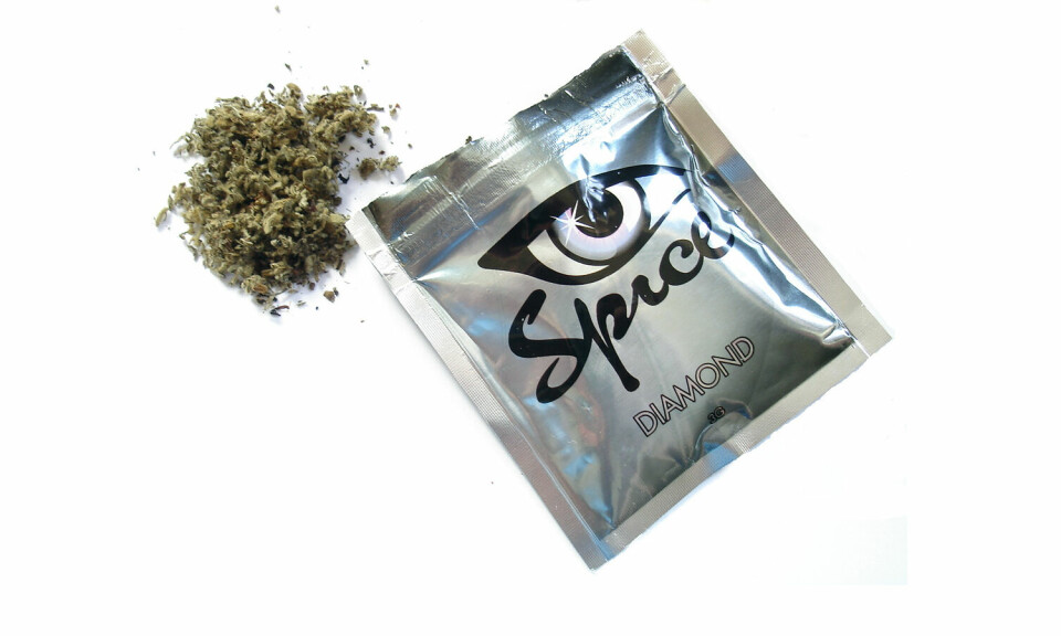Det syntetiske rusmiddelet Spice. Foto: Damany S. Coleman / the United States Marine Corps