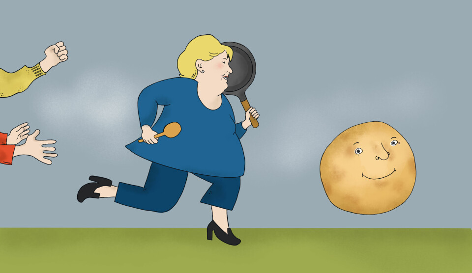 Pannekaken og grisen