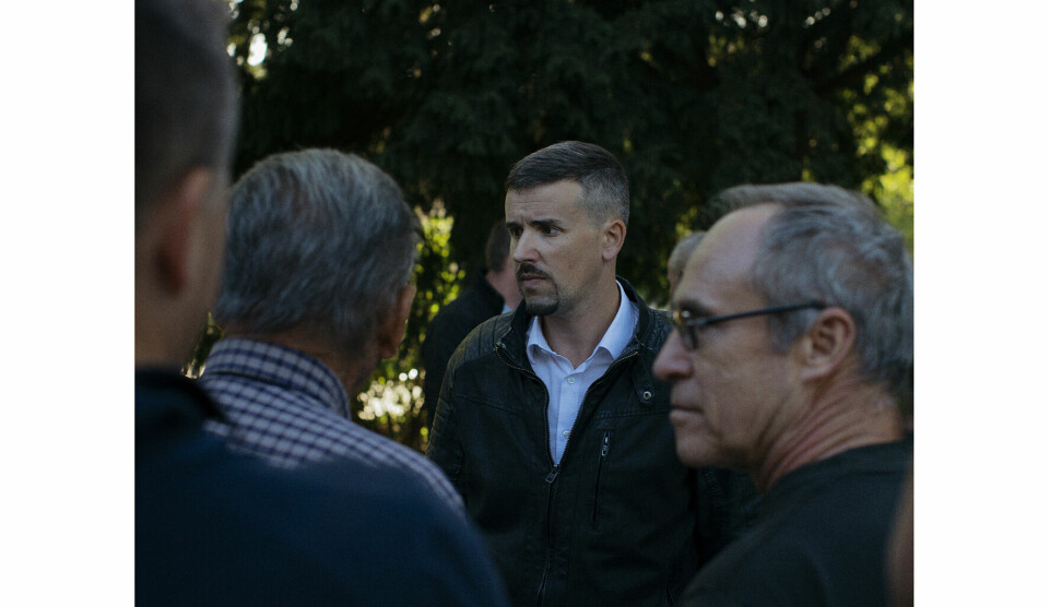 Jobbik-rally i Kecskemét, Ungarn: Péter Jakab er parlamentarisk leder – og kandidat til ledervervet – for partiet Jobbik, og i oktober er det lokalvalg i Ungarn.Partiet forsøker å endre image fra høyrenasjonalistisk til et folkeparti, vil velgerne deres la seg overbevise?