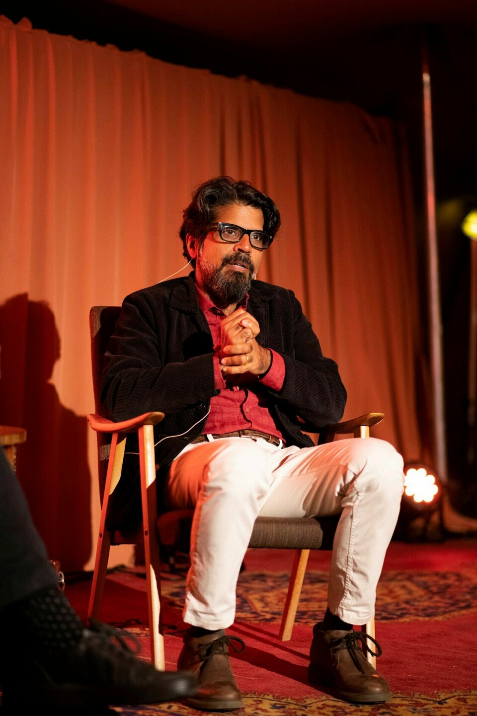 Pankaj Mishra. Pressefoto: Marthe Thu, God Natt Oslo