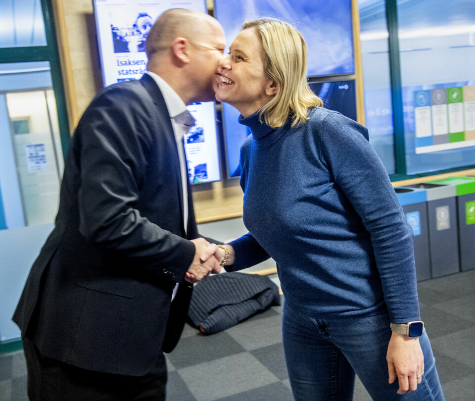 Felles verdier? Trygve Slagsvold Vedum og Sylvi Listhaug er to partiledere som gjerne anklages for å bedrive populisme. Vedum Listhaug