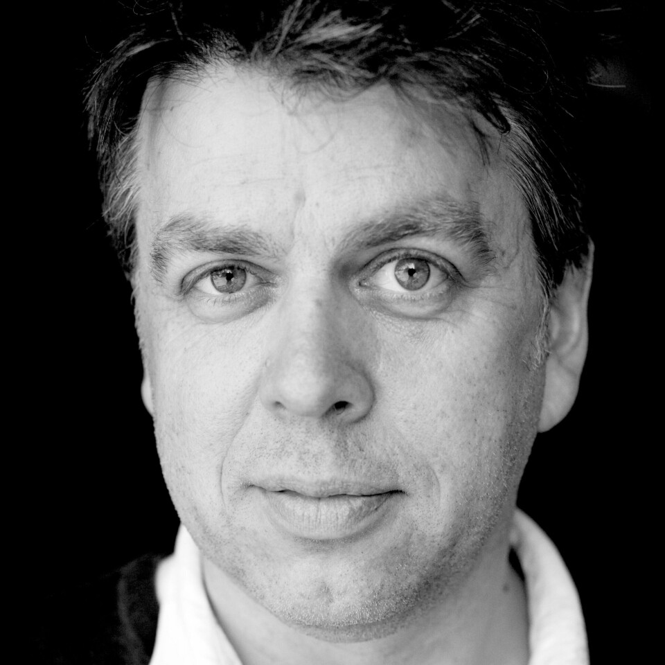 Erling Sandmo: Programleder, musikkskribent og professor i historie ved Universitetet i Oslo. Født 1963. Foto: Ellen Lande Gossner