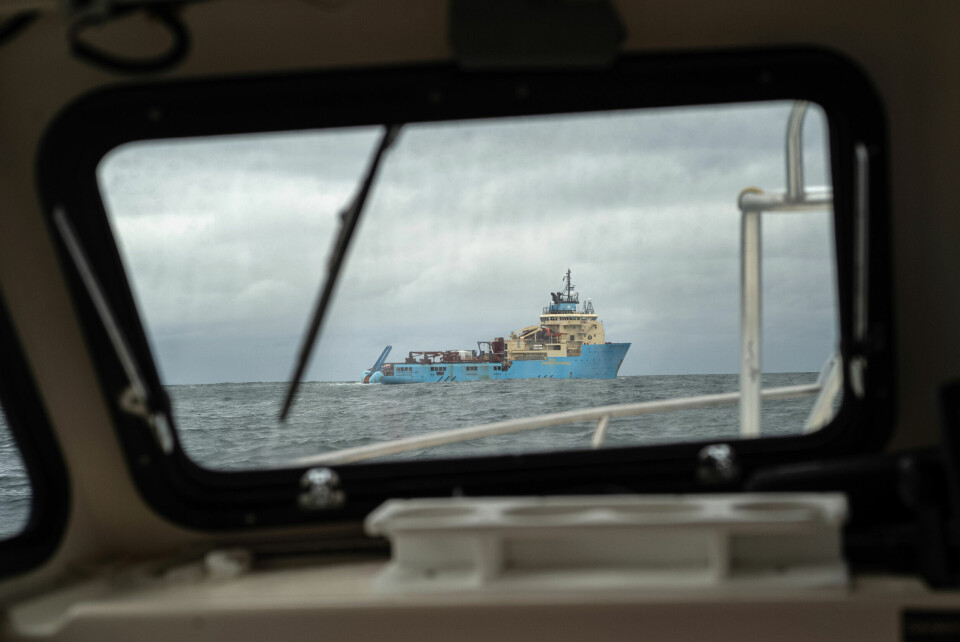 Vil utvinne dypvannsmineraler: Trump bryr seg lite om behovet for kunnskapsbaserte beslutningsprosesser. Men også andre har det travelt – inkludert den norske regjeringen. Et Maersk-skip på havet