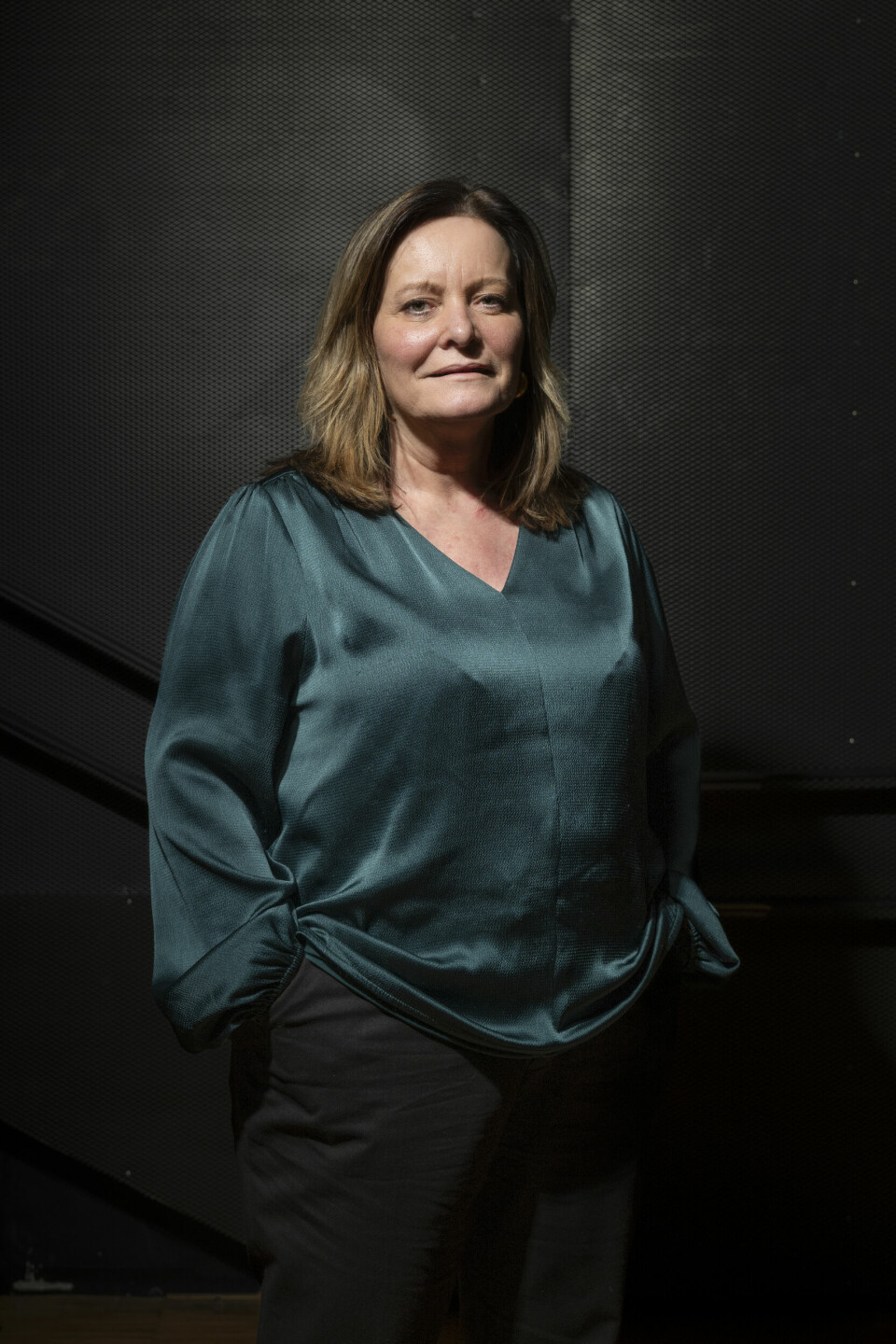 En krumtapp i Troms: Rita Karlsen, her på visitt i Tromsø onsdag, driver familiebedriften Brødrene Karlsen på Senja. Hun forsyner Spania og Portugal med både fersk skrei og den salte som portugiserne videreforedler til klippfisk og lager sin elskede «bacalhau» av.