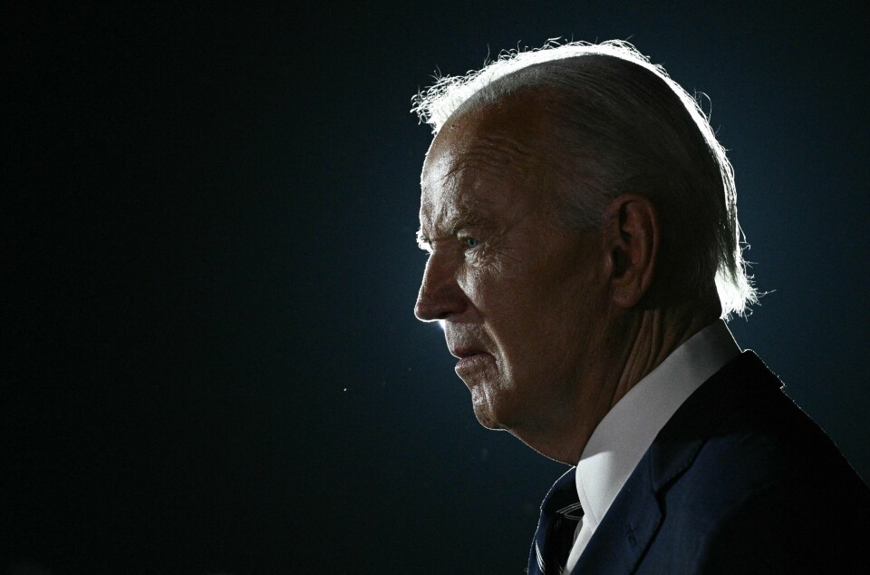 Nådeløs politisk skildring: Original Sin – President Biden’s Decline, Its Cover-up and His Disastrous Choice to Run Again, er skrevet av Jake Tapper og Alex Thompson. Her: Joe Biden i august 2024.